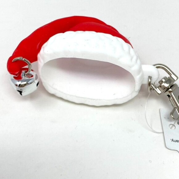 Bath & Body Works PocketBac Santa Hat Bell Holder And Crushed Candy Cane Gel - Picture 2 of 6